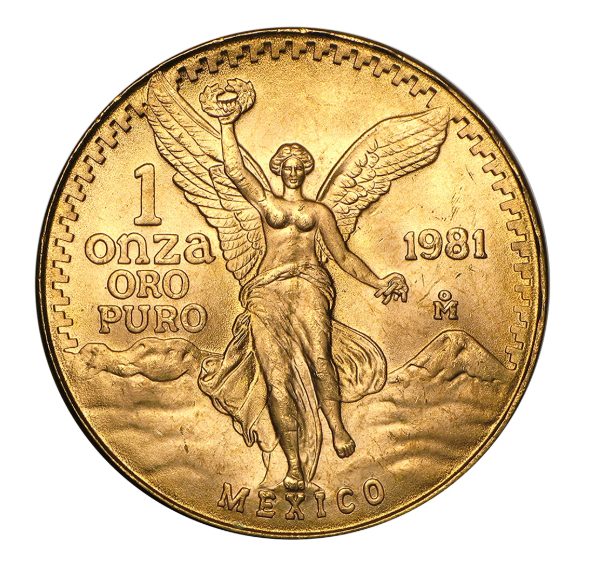 1981 1 oz Mexican Gold Libertad - BU