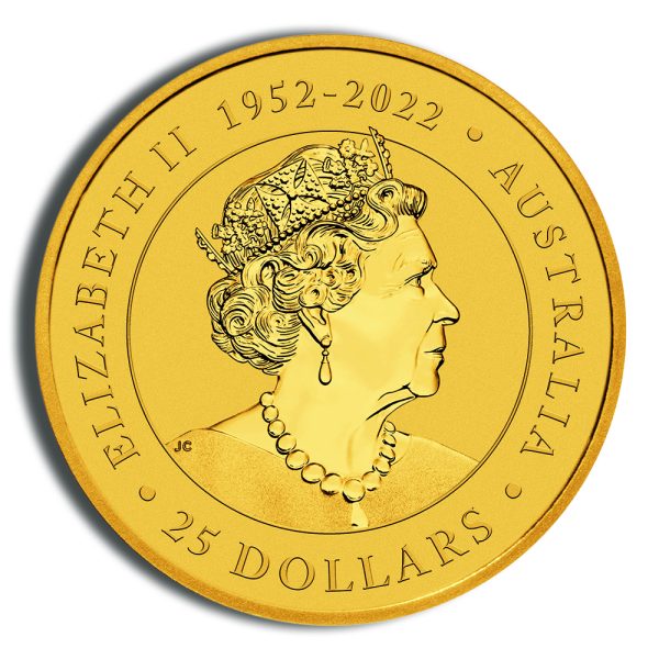 1/4 oz Australian Kangaroo/Nugget Gold Coin (Year Varies) - Image 2