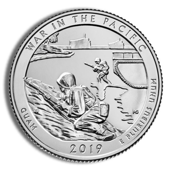 2019-P 5 Ounce ATB War in the Pacific Silver Coin NGC SP70 - Image 3
