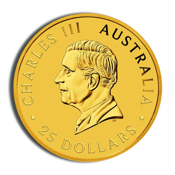 1/4 oz Australian Kangaroo/Nugget Gold Coin (Year Varies) - Image 3