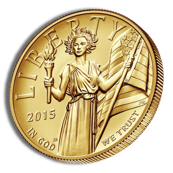 2015-W Liberty High Relief Gold Coin PCGS MS70 FS - Image 3