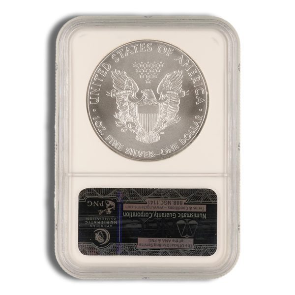 2009 Silver Eagle NGC MS70 Early Releases - Image 2