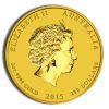 2015 2 oz Australia Gold Lunar Goat BU - Series II