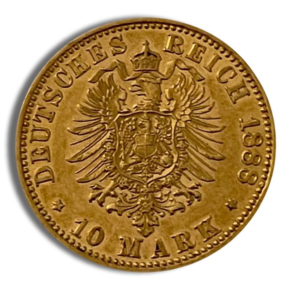 Germany 10 Mark Gold Coin - Image 2