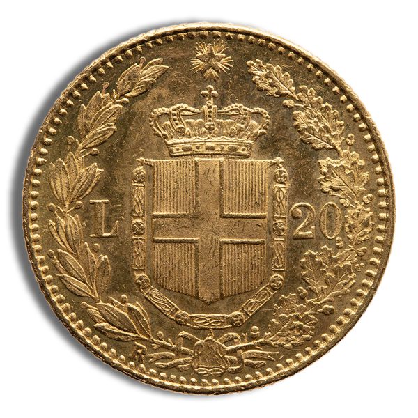 Italy 20 Lire Gold Coin - Image 2