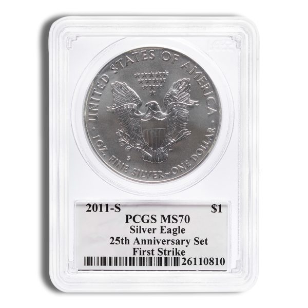 2011 Silver Eagle PCGS MS70 First Strike