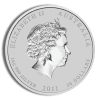 2011 Kilo Australia Silver Lunar Rabbit BU - Series II