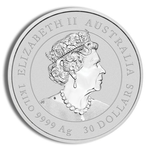 2020 Kilo Australia Silver Lunar Mouse BU - Series III