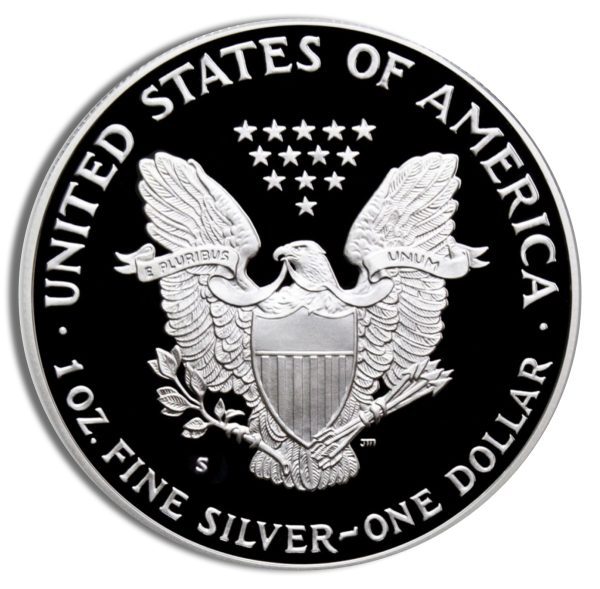 1991-S Proof Silver Eagle with Box & COA
