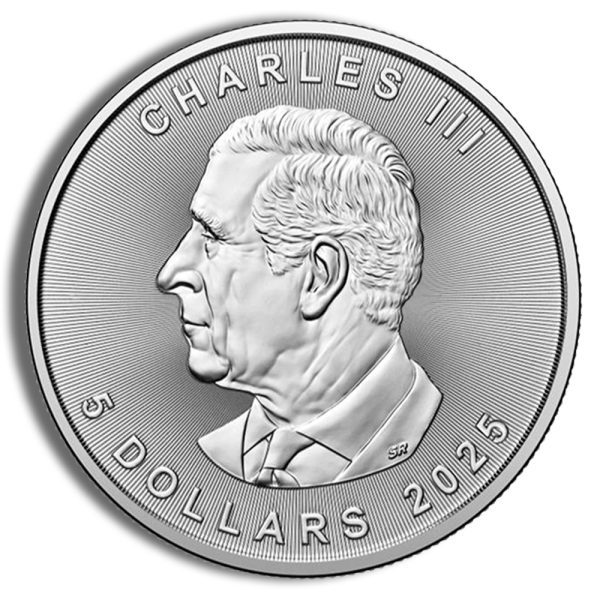 2025 1 oz Canadian Silver Maple Leaf - Image 2