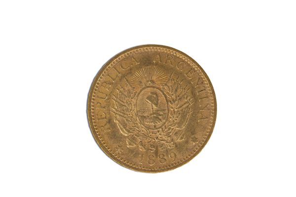 Argentina 5 Peso Gold Coin