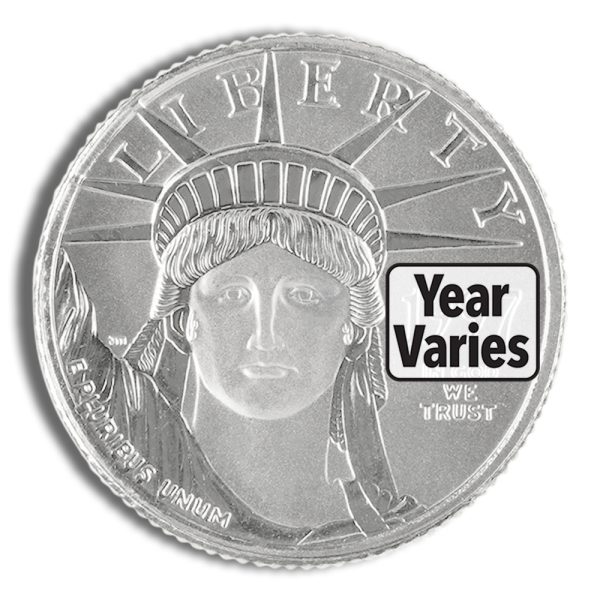 1/10 oz Platinum Eagle - BU (Date Varies)